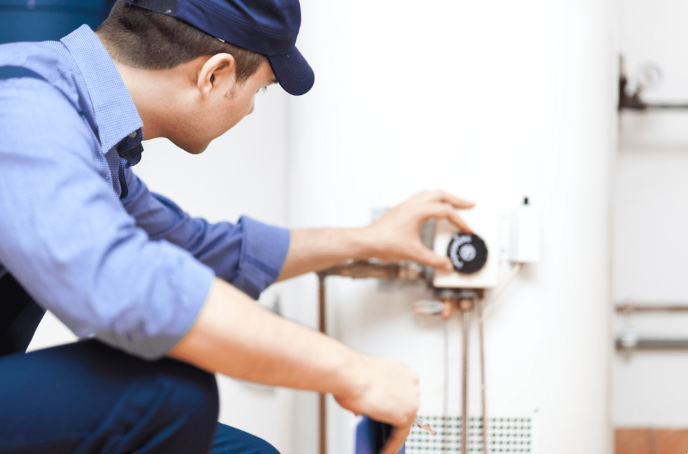 Professional water heater installation services by Empire Flooring in Spring, TX